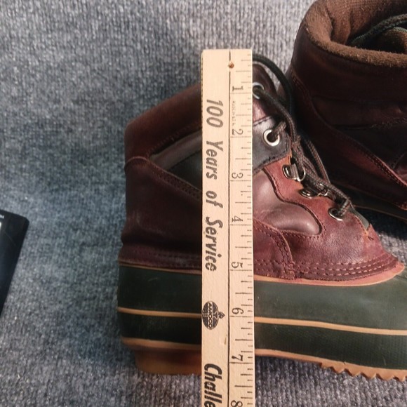 Vintage Fin & Fur Hunting Shoe Duck Boots Made In USA Made US Sz 8 Mens main image 12